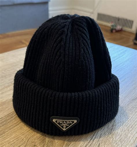 prada beanie hat ebay|prada nylon beanie.